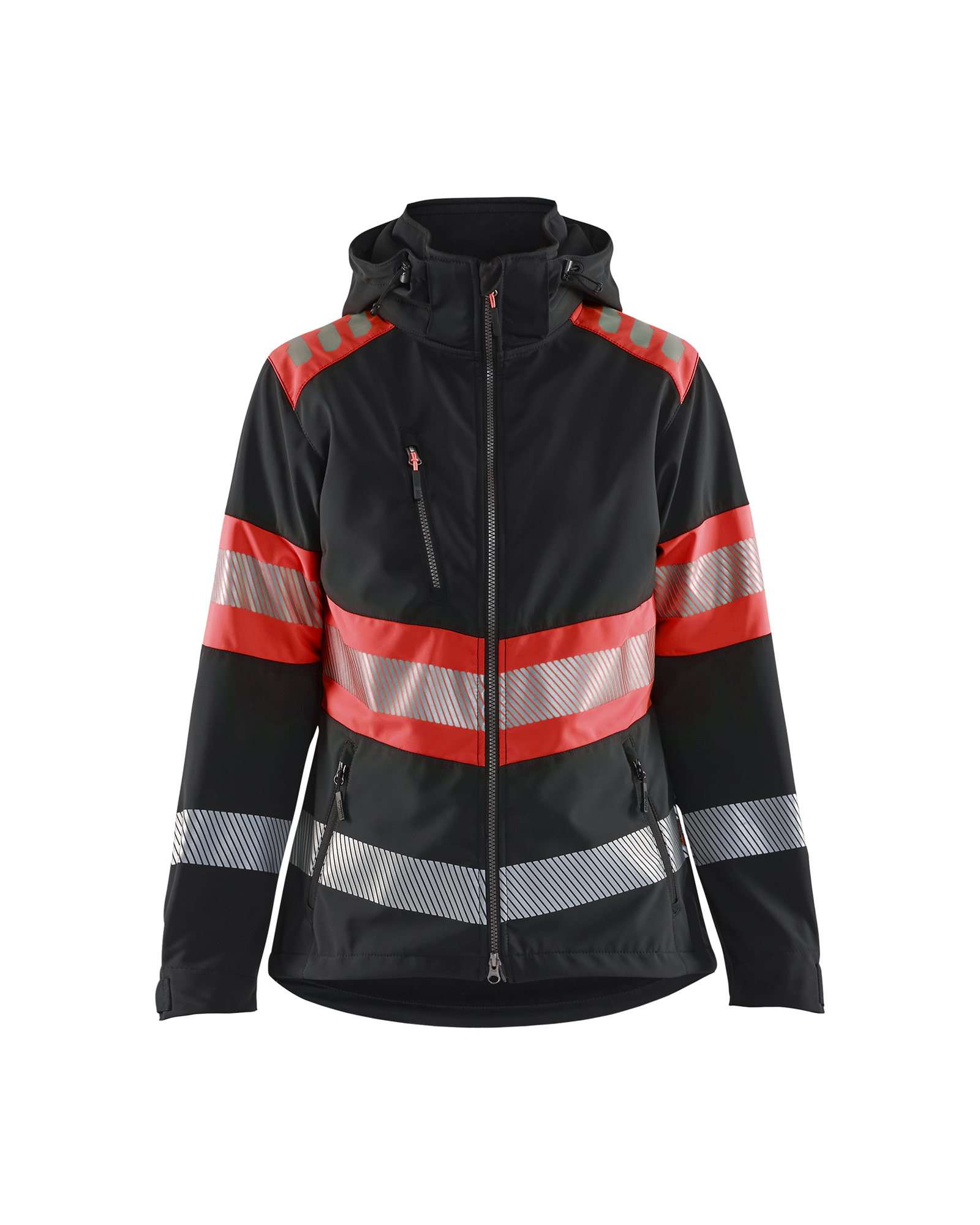 Damen High Vis Softshell Jacke