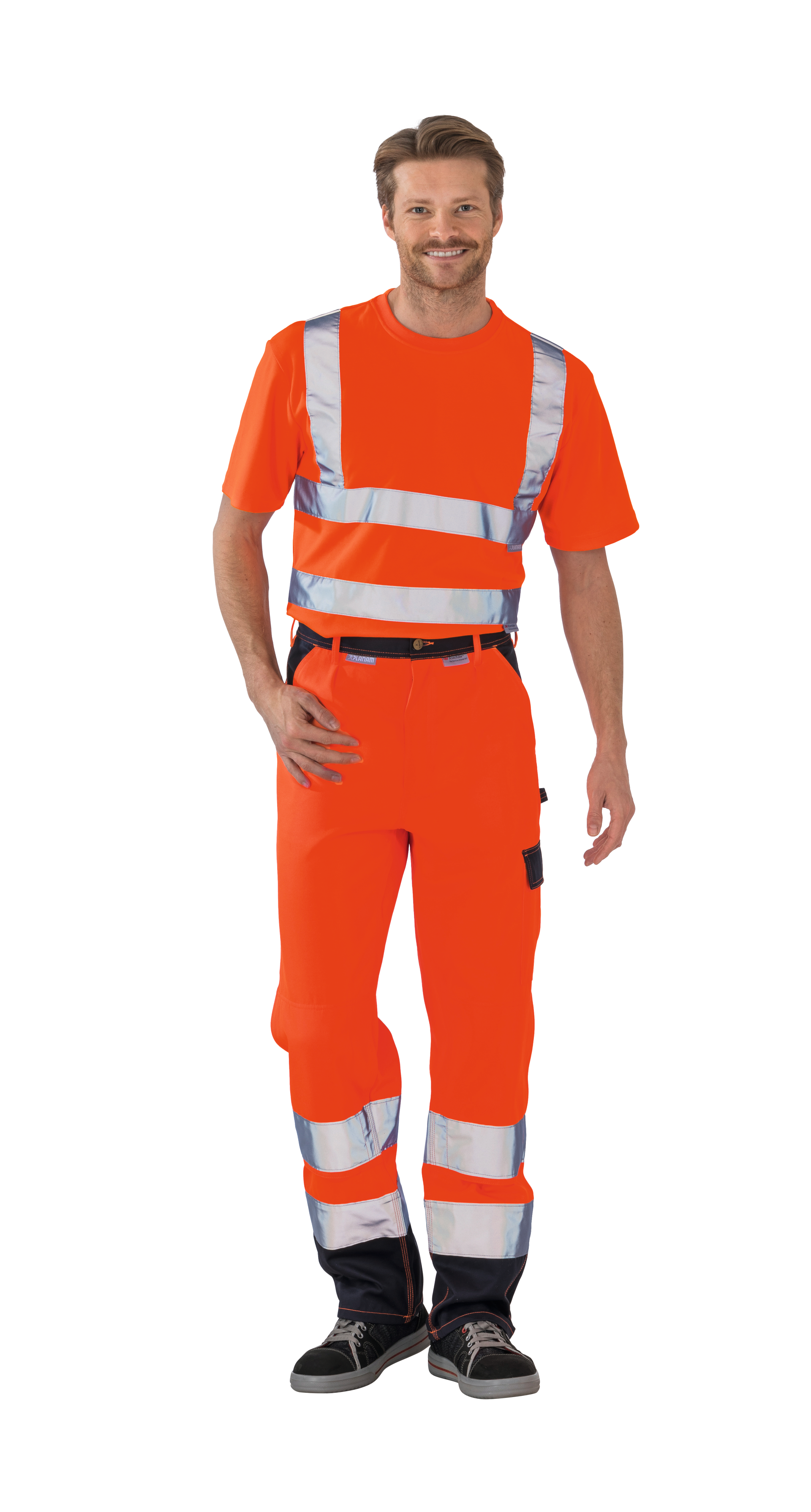 PLANAM Bundhose Warnschutz