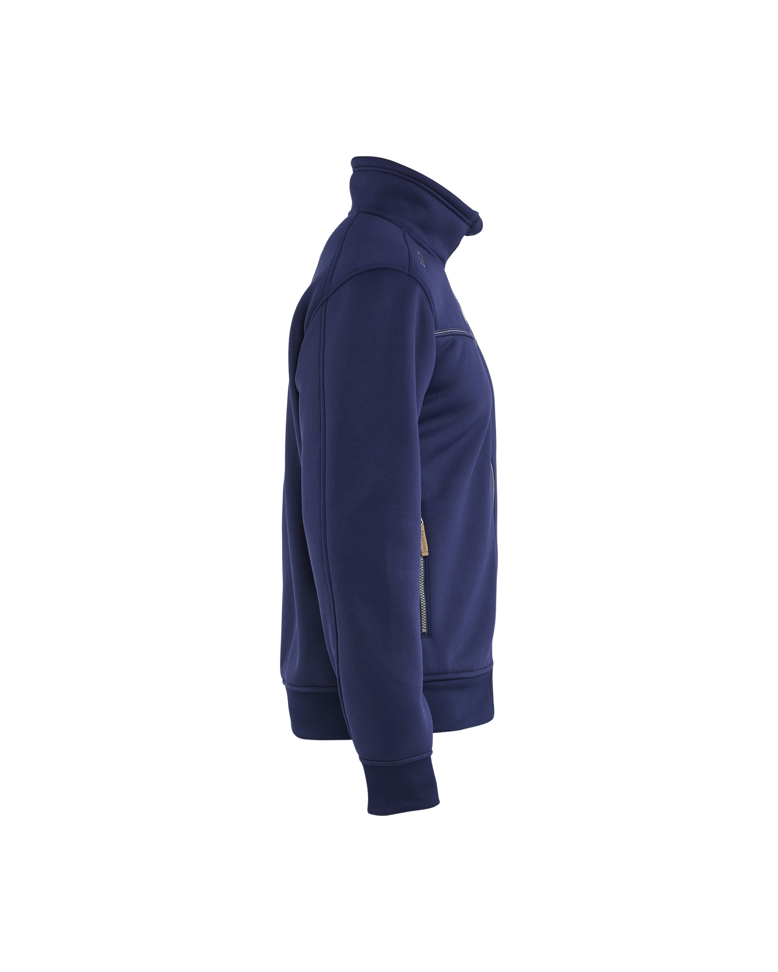 Sweatjacke mit Sherpa-Futter