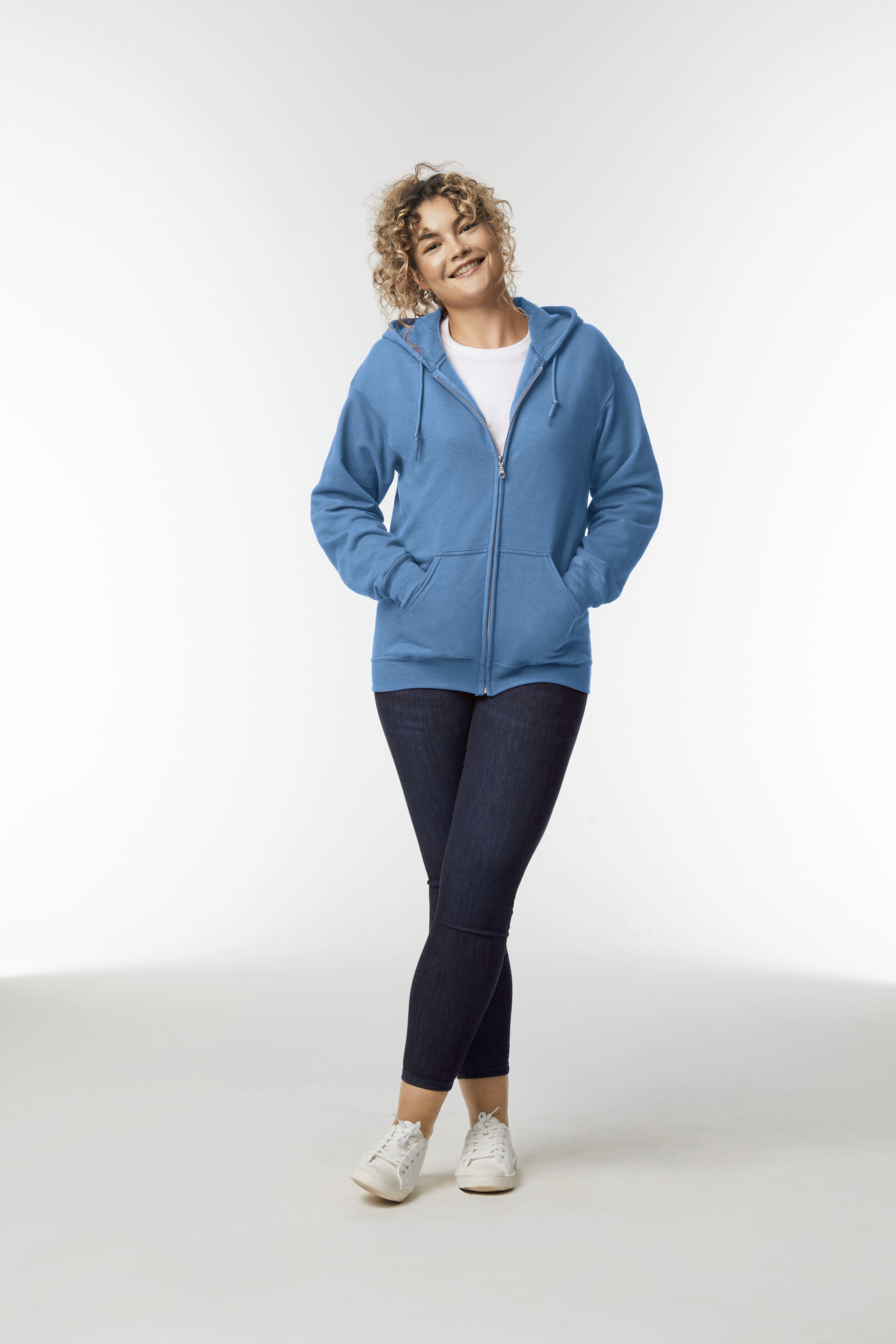 Heavy Blend Adult Full Zip Hooded Sweatshirt