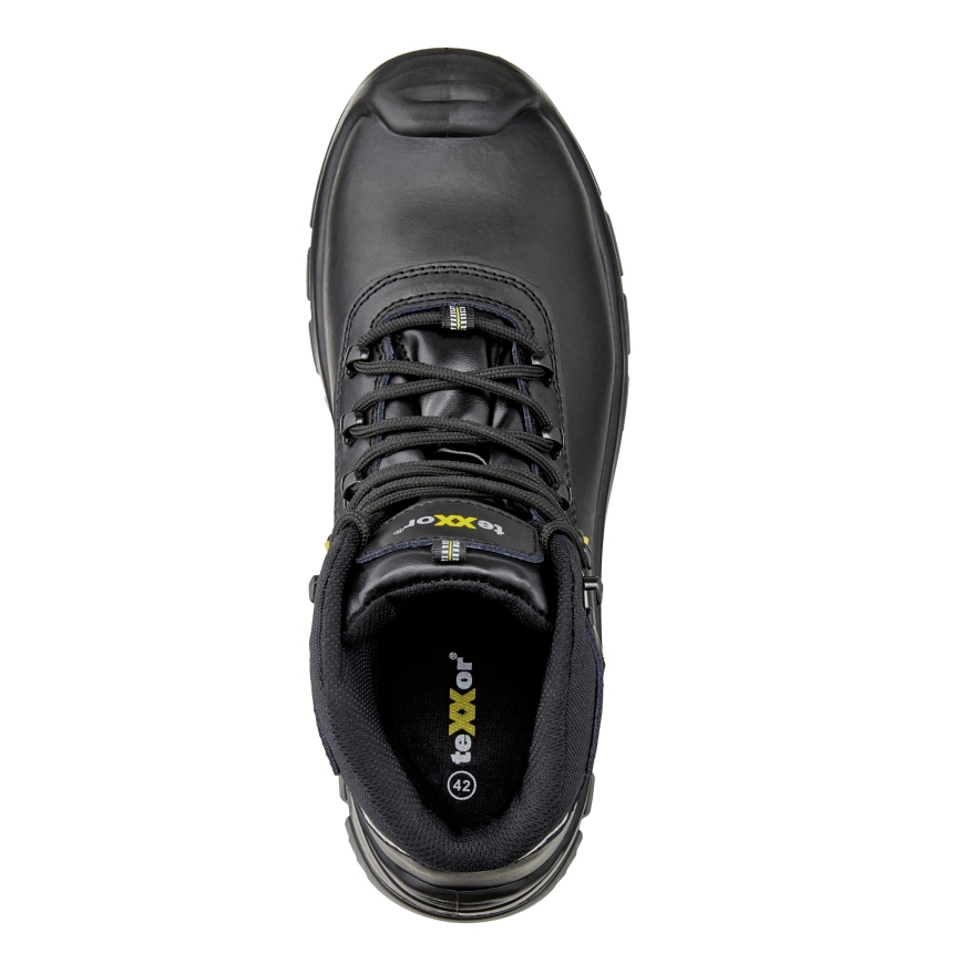 teXXor® S3-Sicherheitsschnürstiefel DIJON schwarz