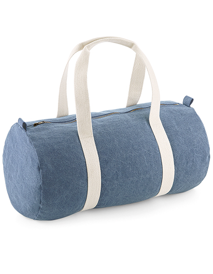 Tasche – Denim Barrel Bag