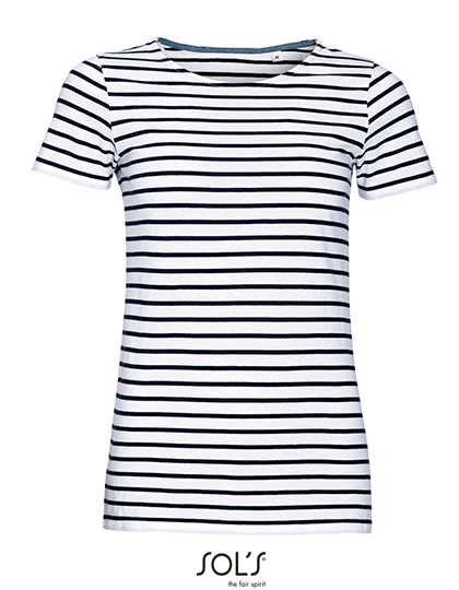 Women´s Round Neck Striped T-Shirt Miles