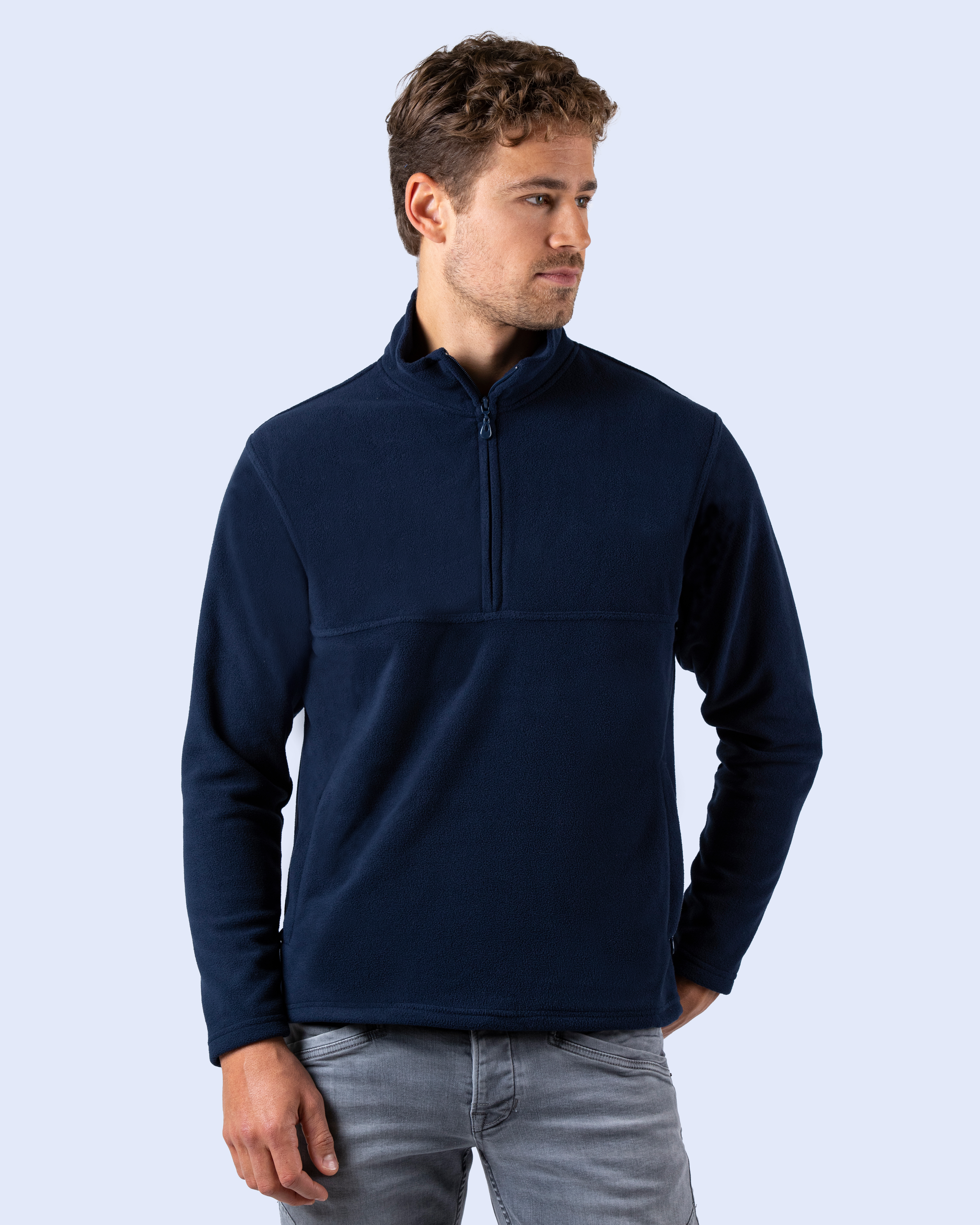 Pullover – Zip Neck Fleece
