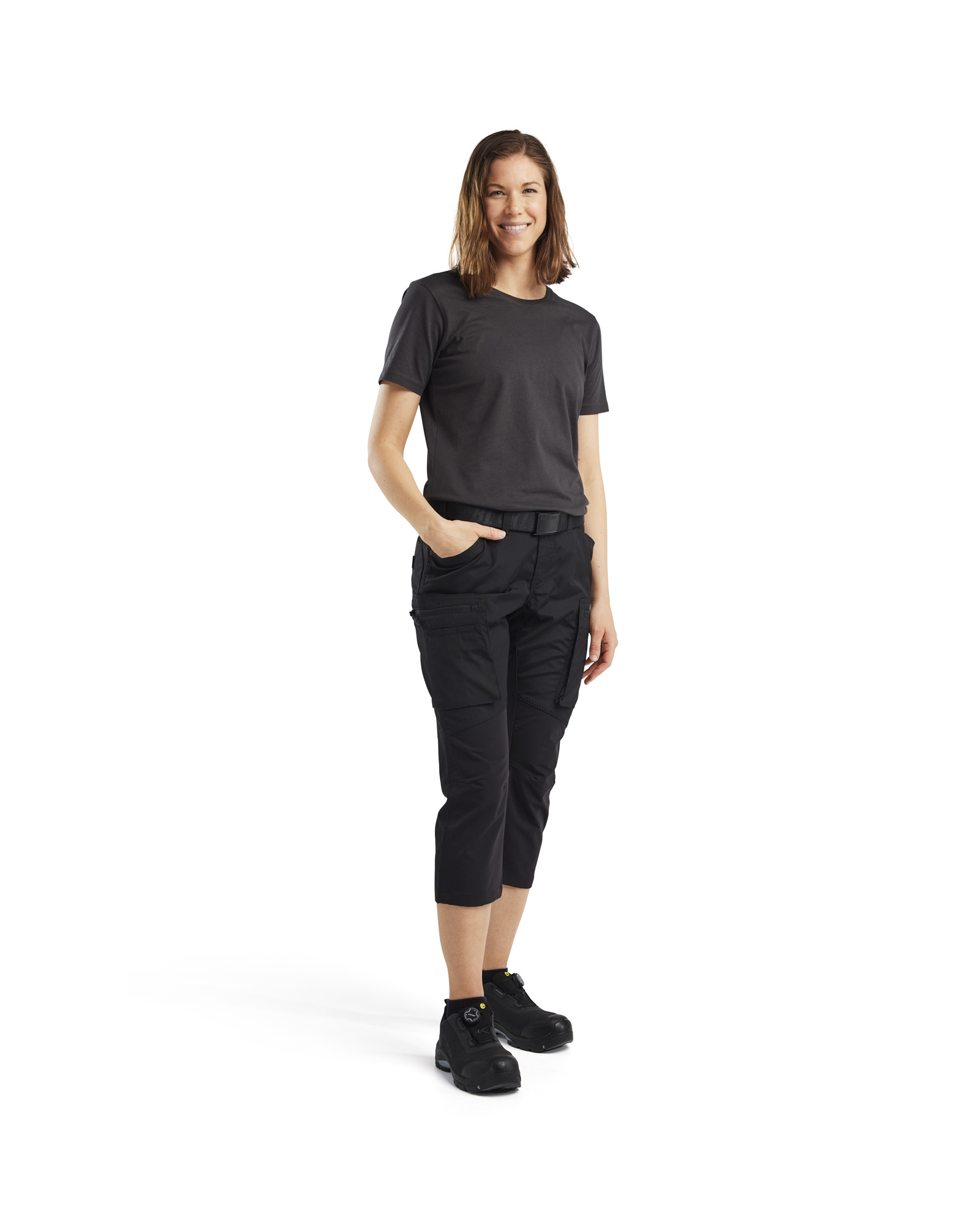 Damen Service Piratenhose mit Stretch