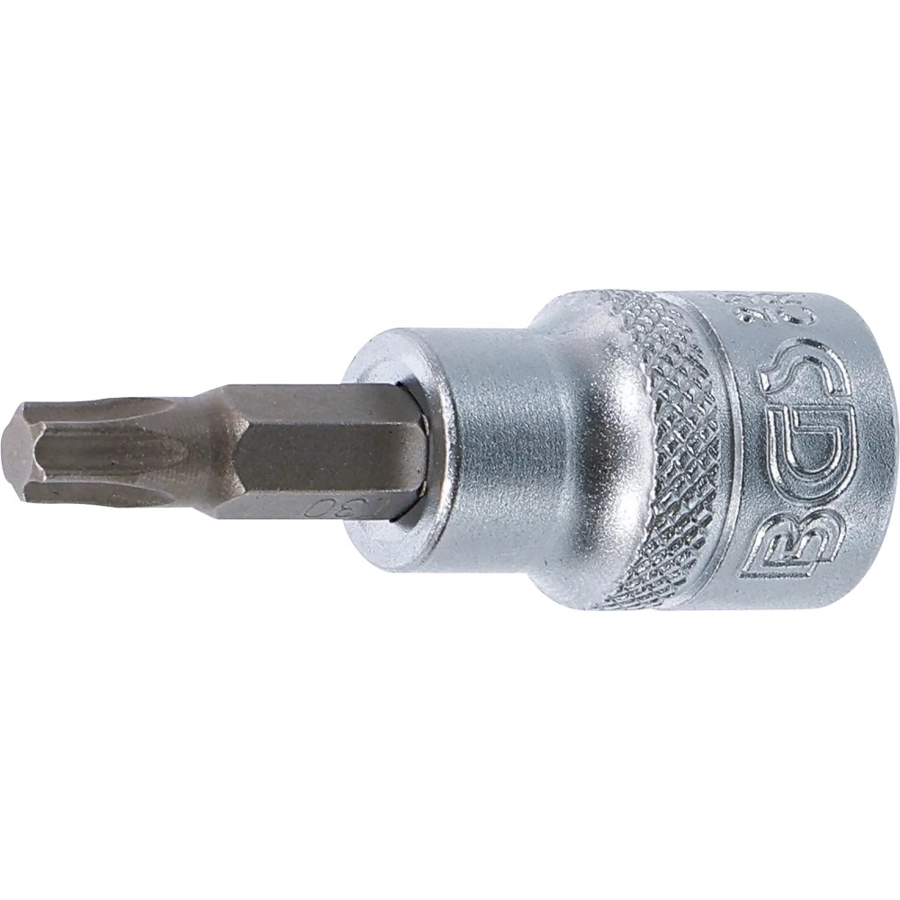 Bit-Einsatz, Antrieb Innenvierkant 10 mm (3/8"), T-Profil (für Torx) T30