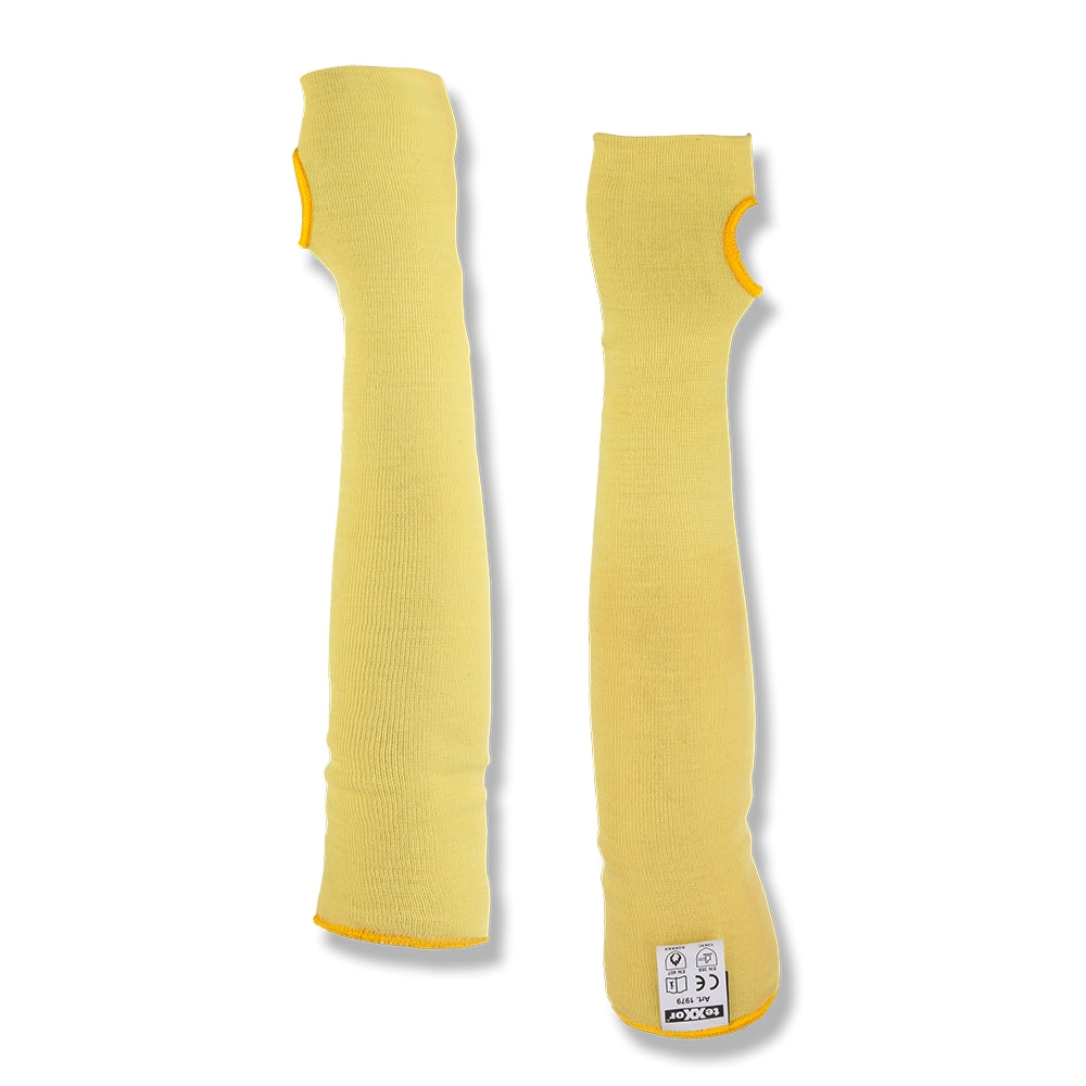 teXXor® Unterarmschutz ARAMID goldgelb