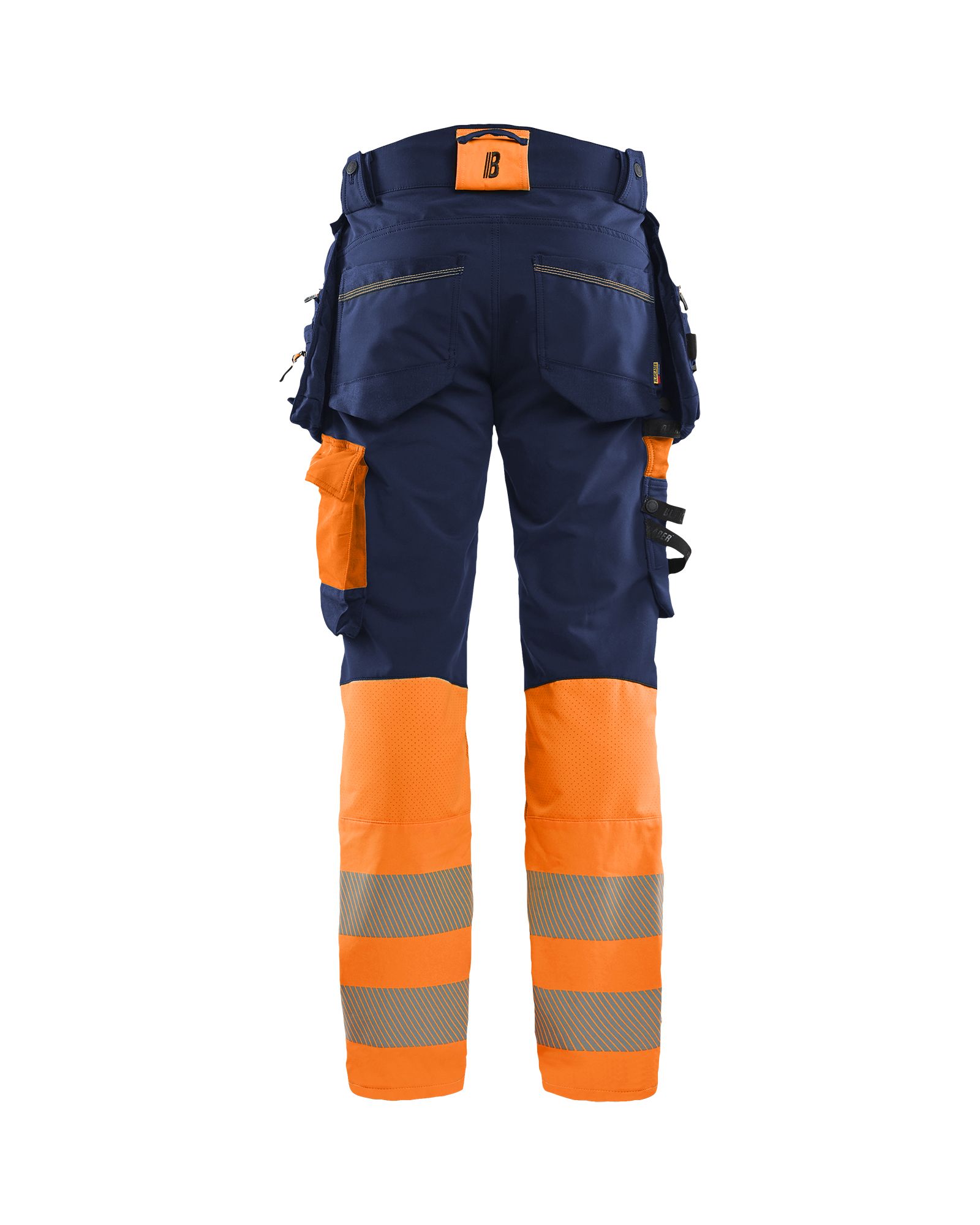 High Vis Arbeitshose 4-Wege-Stretch