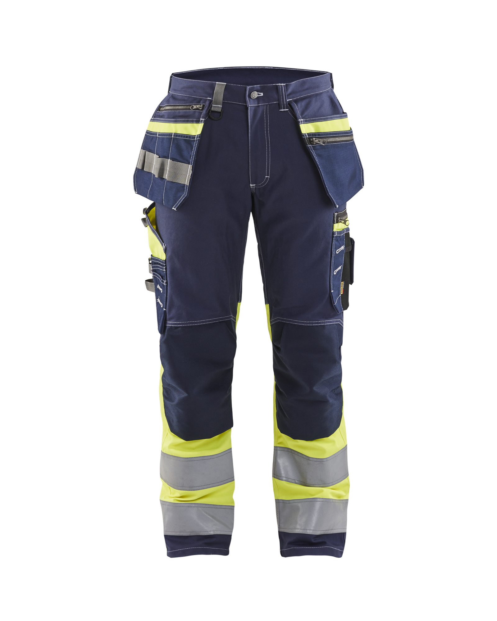 High Vis Arbeitshose mit Stretch