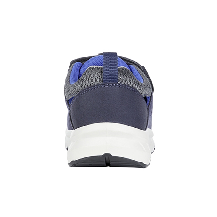 RUNNEX® S1PS-ESD-Sicherheitsklettsandalen FlexStar blau/weiß/grau