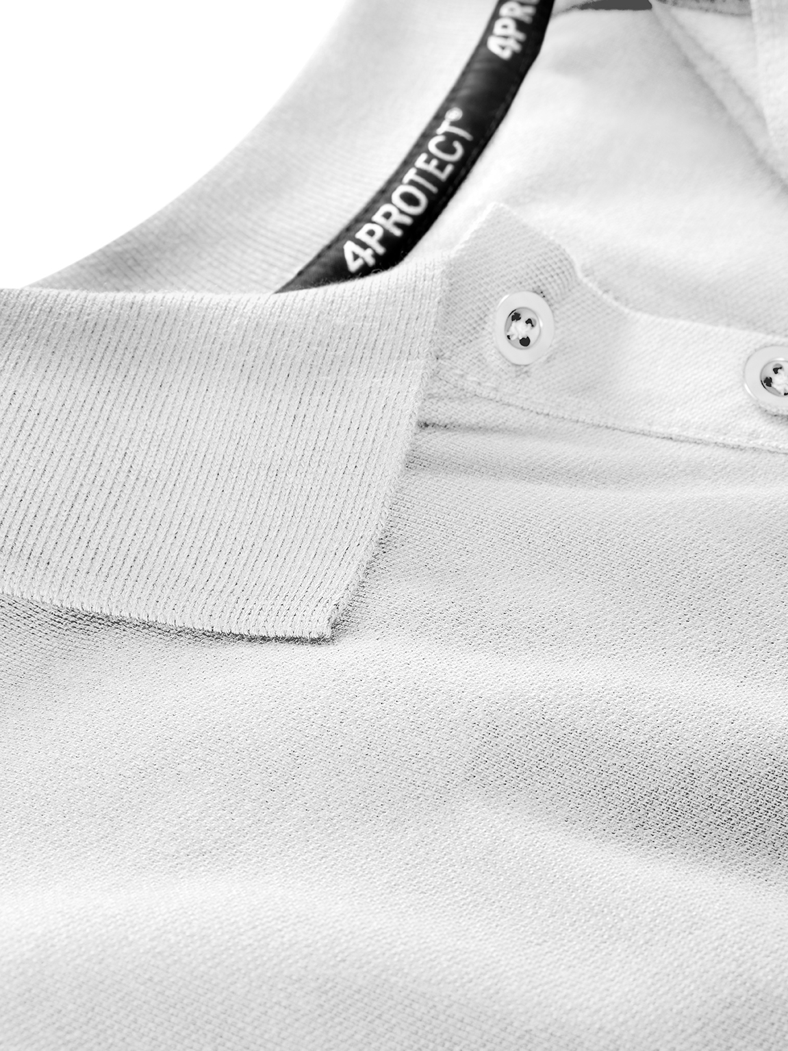 4PROTECT® Polo-Shirt Damen weiss