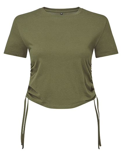 T-Shirt – Women´s Ruched Crop Top