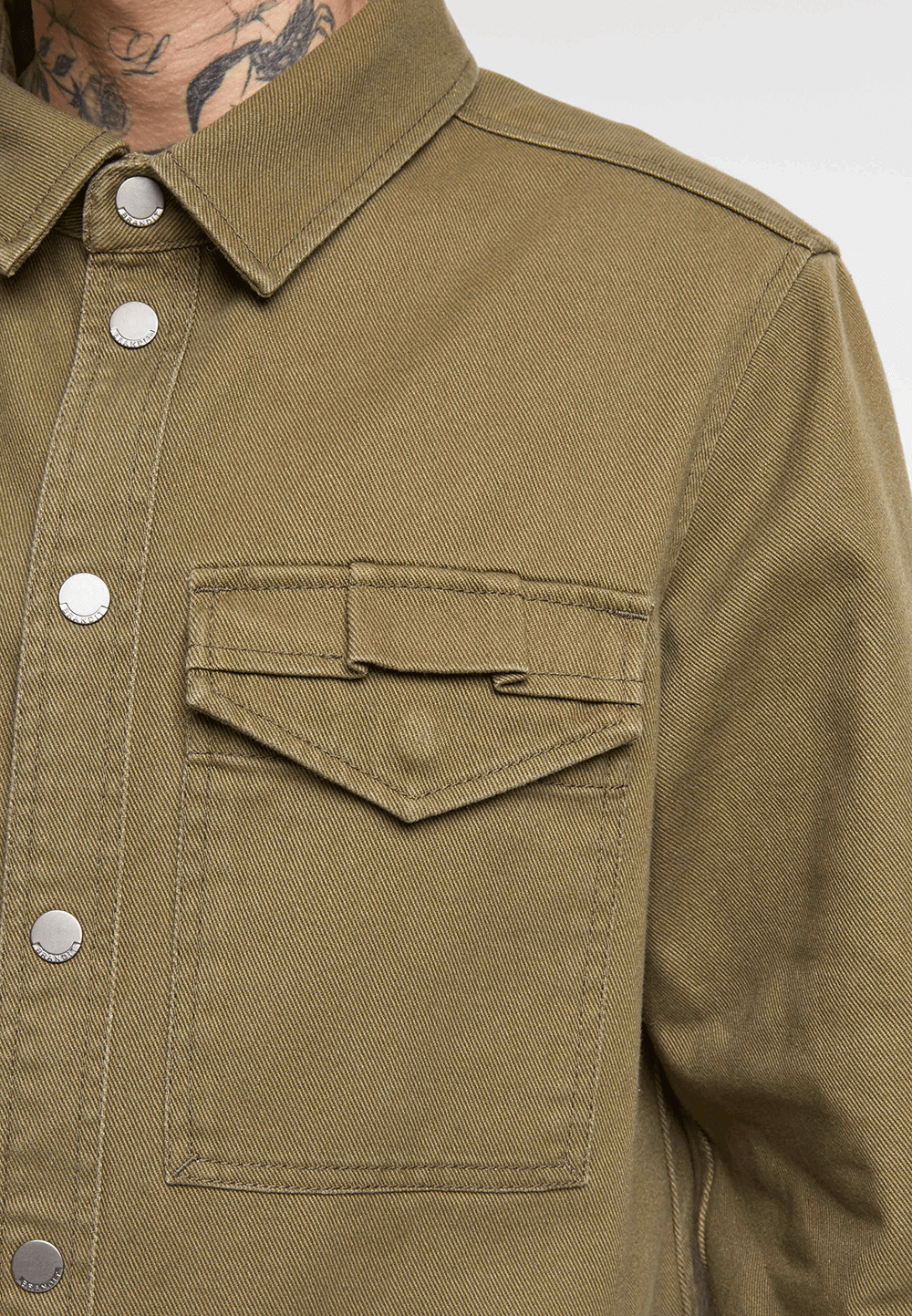 Men Heavy Twill Shirt