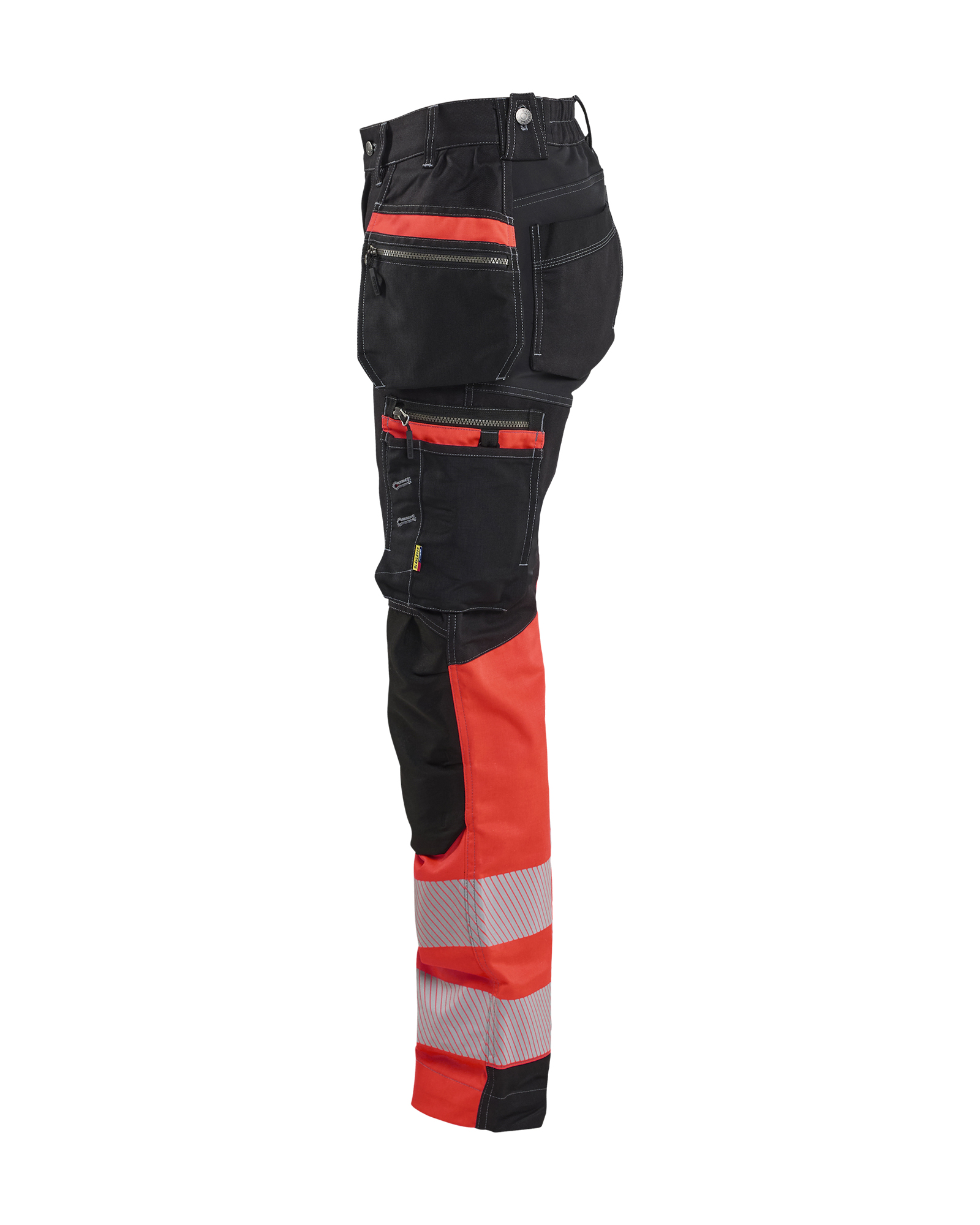 Damen High Vis Arbeitshose mit Stretch
