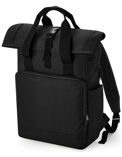 Tasche – Recycled Twin Handle Roll-Top Laptop Backpack