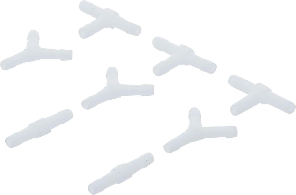 Schlauchverbinder-Sortimente, kraftstoffbeständig, 3 mm, 8 tlg.