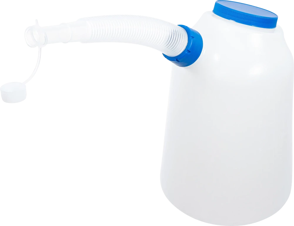 Füllkanne mit flexiblem Ausgussstutzen und Deckel, 6 l
