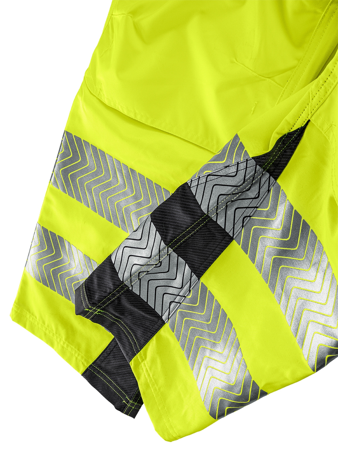 4PROTECT® Warnschutz-Latzhose ALABAMA leuchtgelb/grau