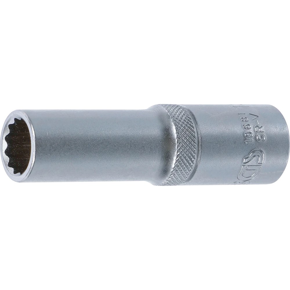 Steckschlüssel-Einsatz Zwölfkant, tief, Antrieb Innenvierkant 12,5 mm (1/2"), SW 13 mm