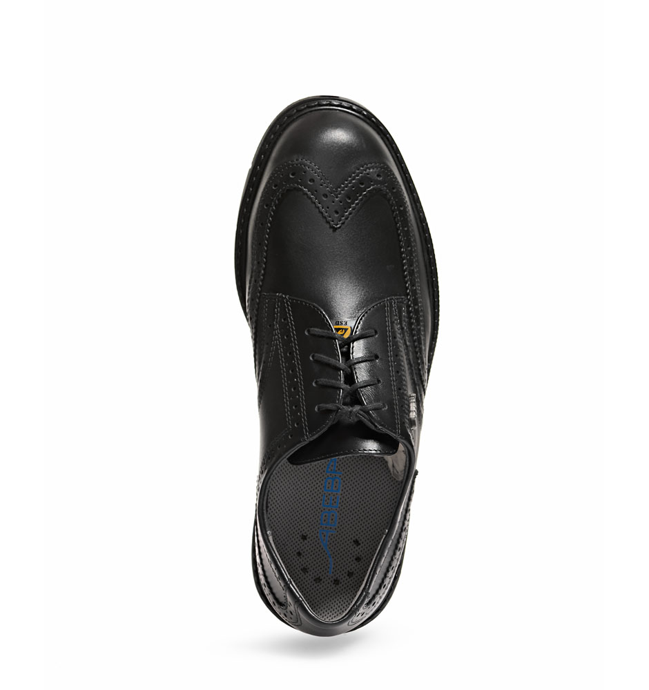 Abeba S2 Sicherheitshalbschuh BUSINESS MEN schwarz ESD 33230