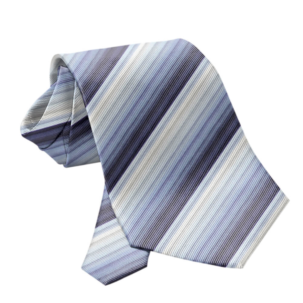 Krawatte blau gestreift
