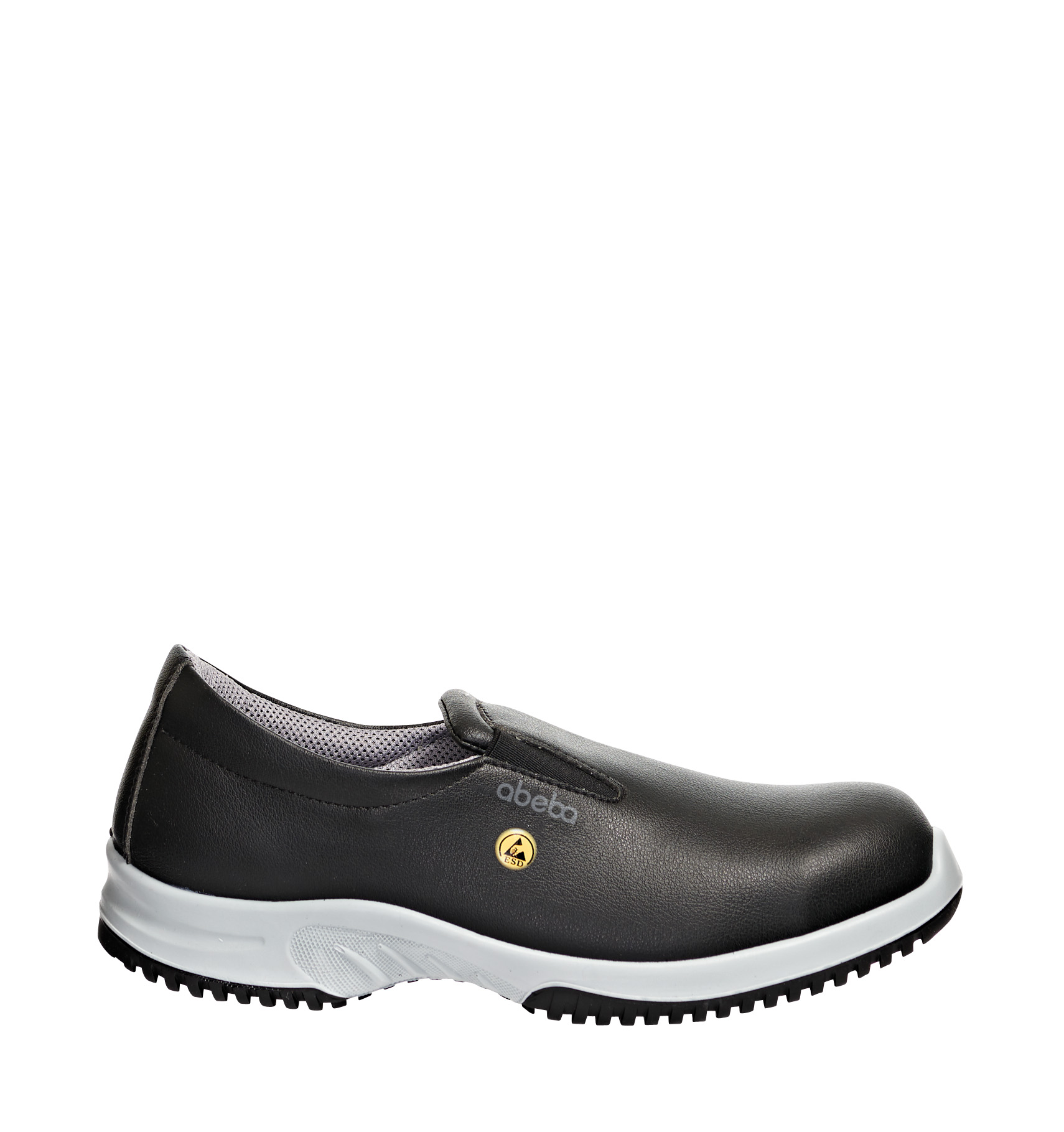 Abeba S2 Sicherheitsslipper UNI6 schwarz ESD