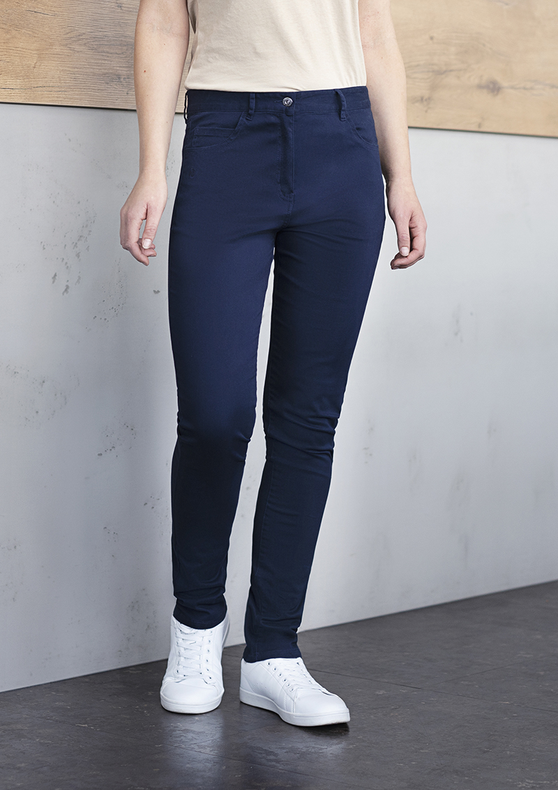 Damen 5-Pocket-Hose Classic-Stretch