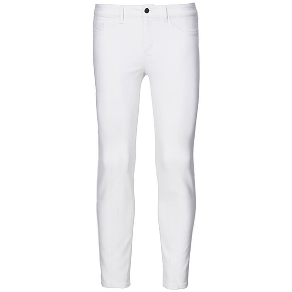 Damen Jeans "Curvy", white