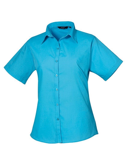 Bluse – Women´s Poplin Short Sleeve Blouse