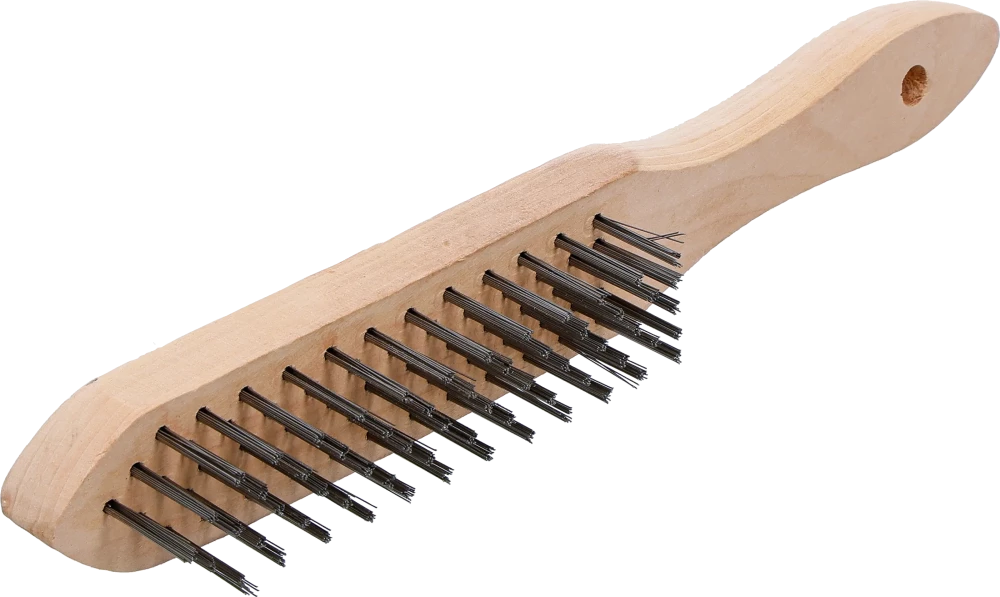 Handstielbürste, Stahldraht, 5-reihig, 300 mm