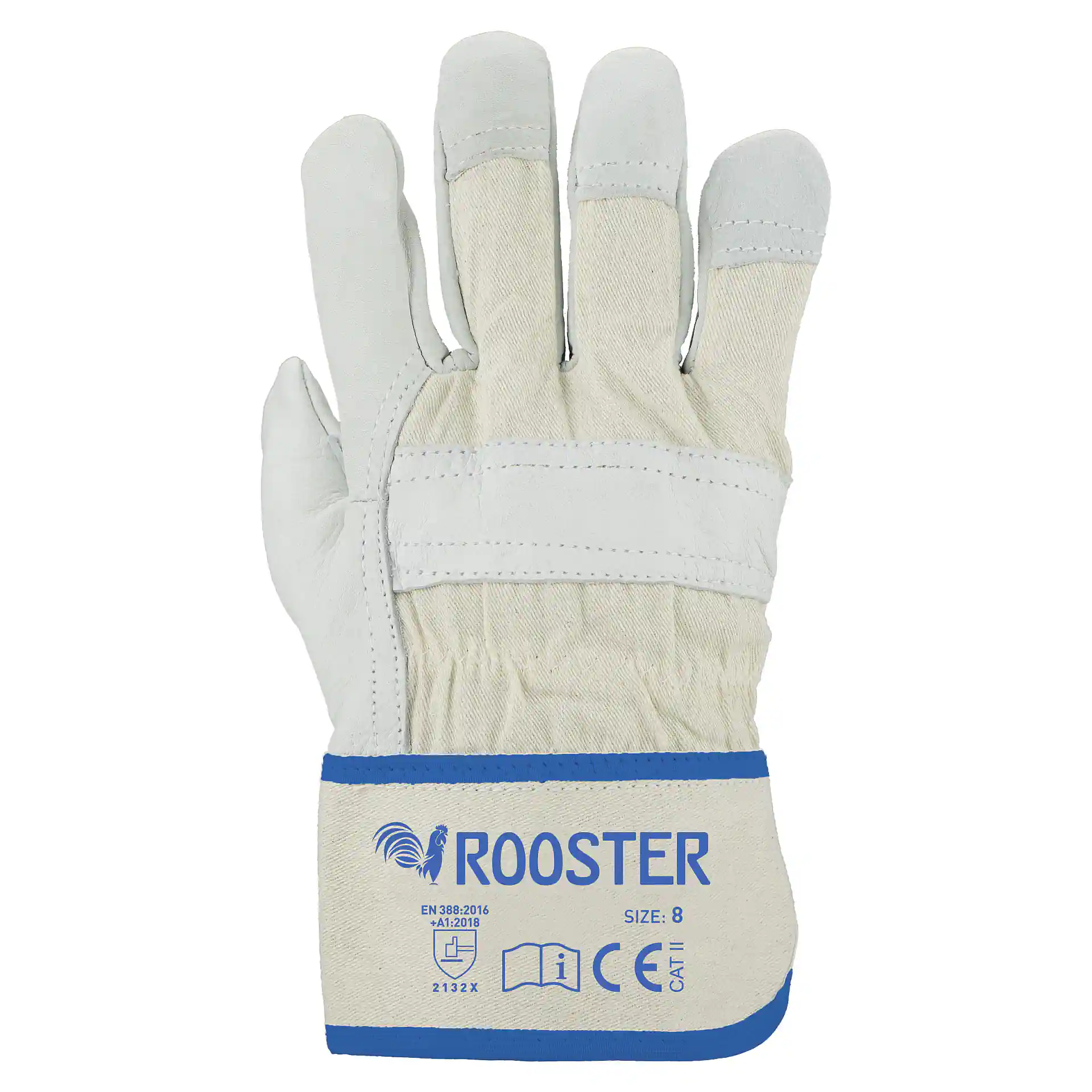 Vollleder-Handschuh ROOSTER