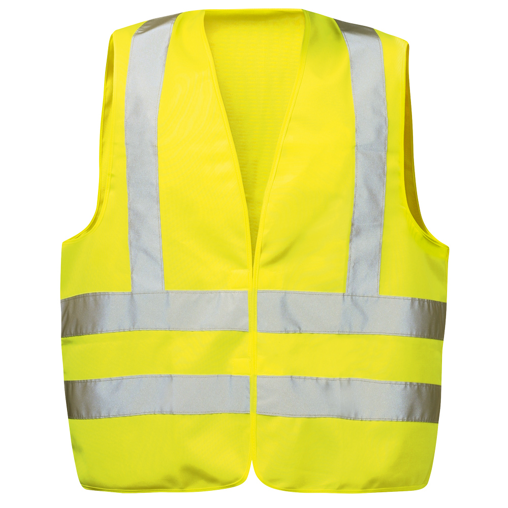 Polyester-Warnweste mit Schulterreflex Egon