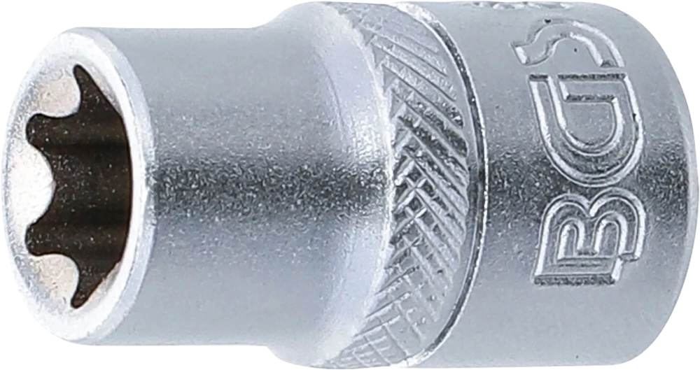 Steckschlüssel-Einsatz E-Profil, Antrieb Innenvierkant 10 mm (3/8"), SW E12