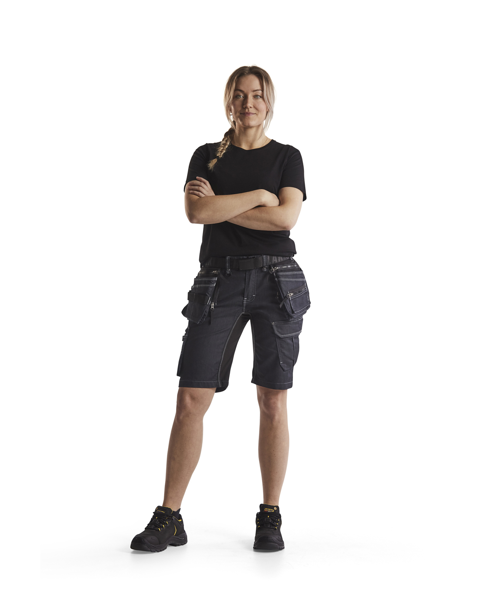 Damen Handwerker Shorts X1900 Stretch