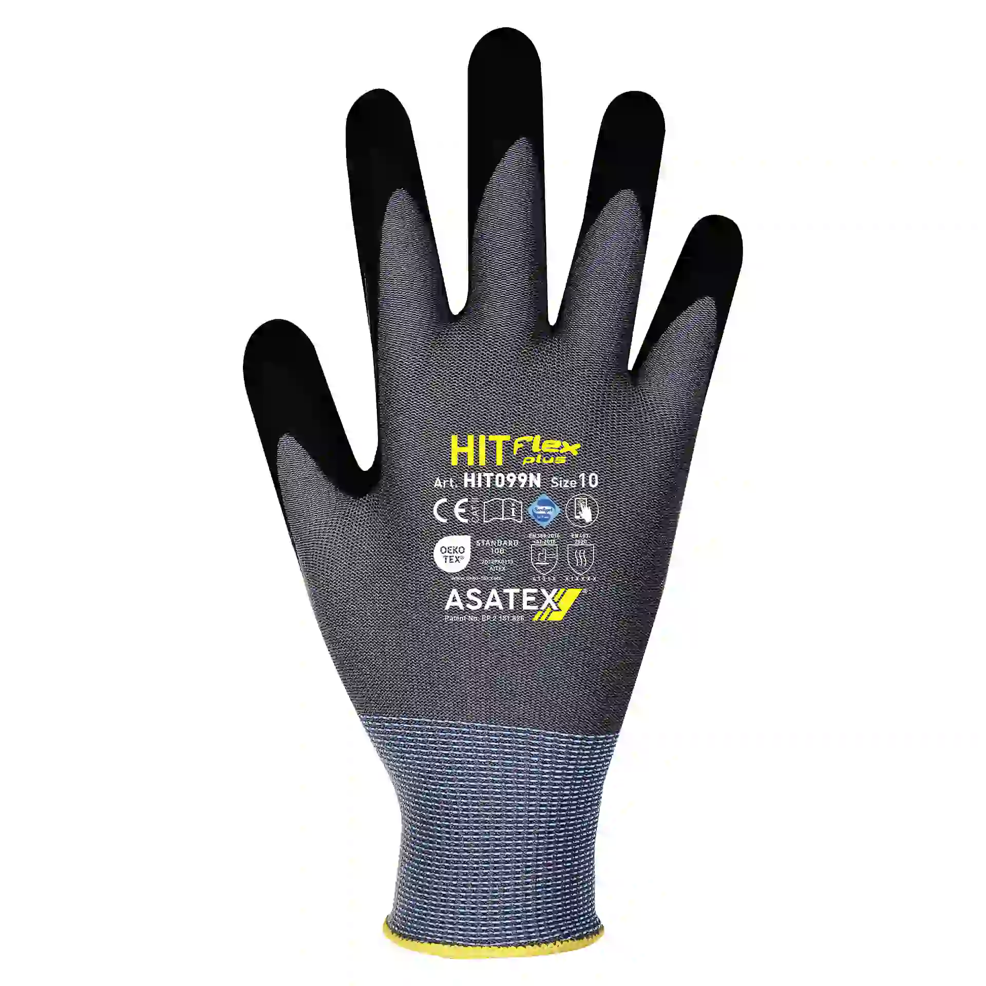 Feinstrickhandschuh HIT099N genoppt