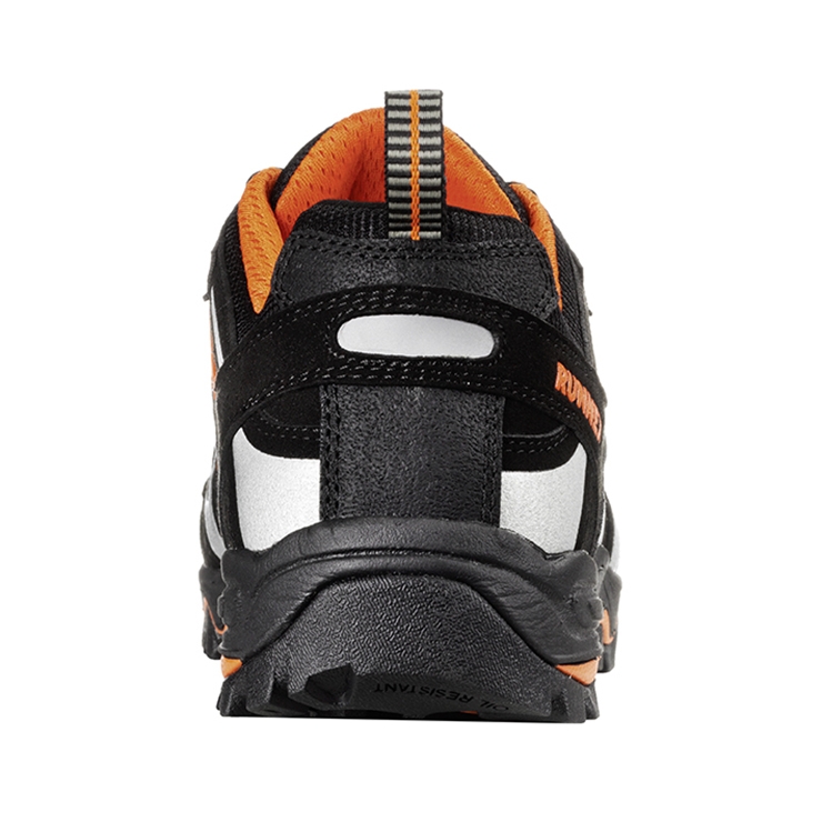 RUNNEX® S1PS-Sicherheitshalbschuhe LightStar schwarz/orange/silber