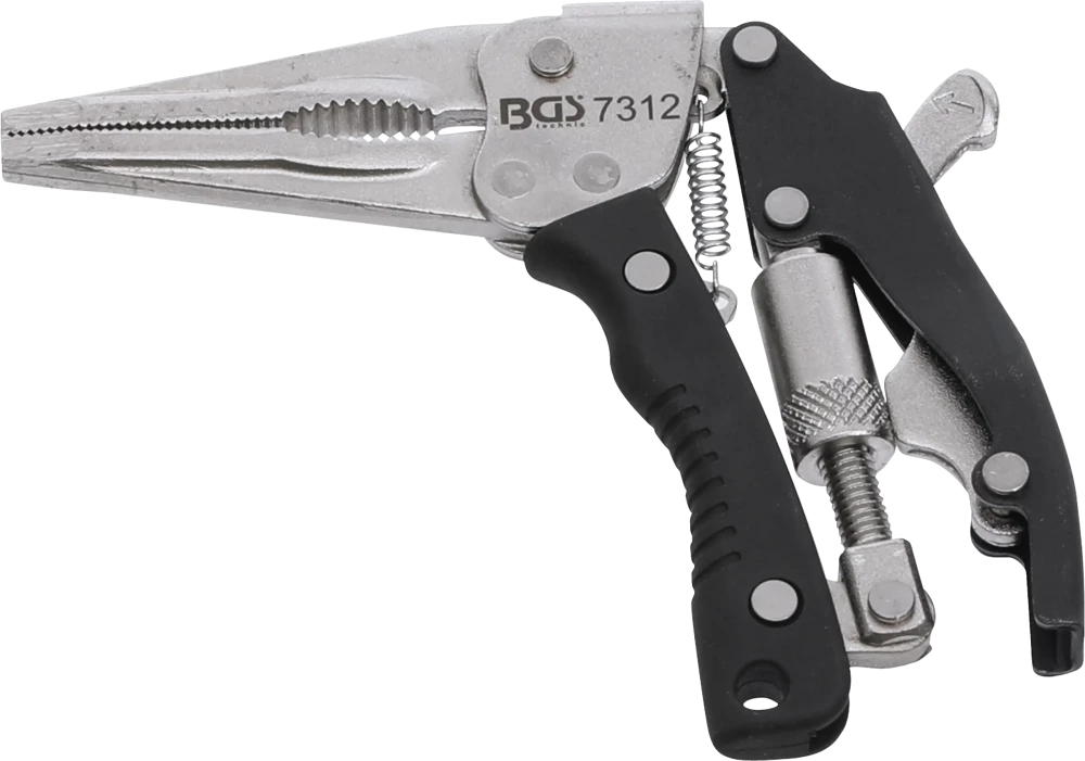 Langbeck-Gripzange, mit Pistolengriff, 170 mm