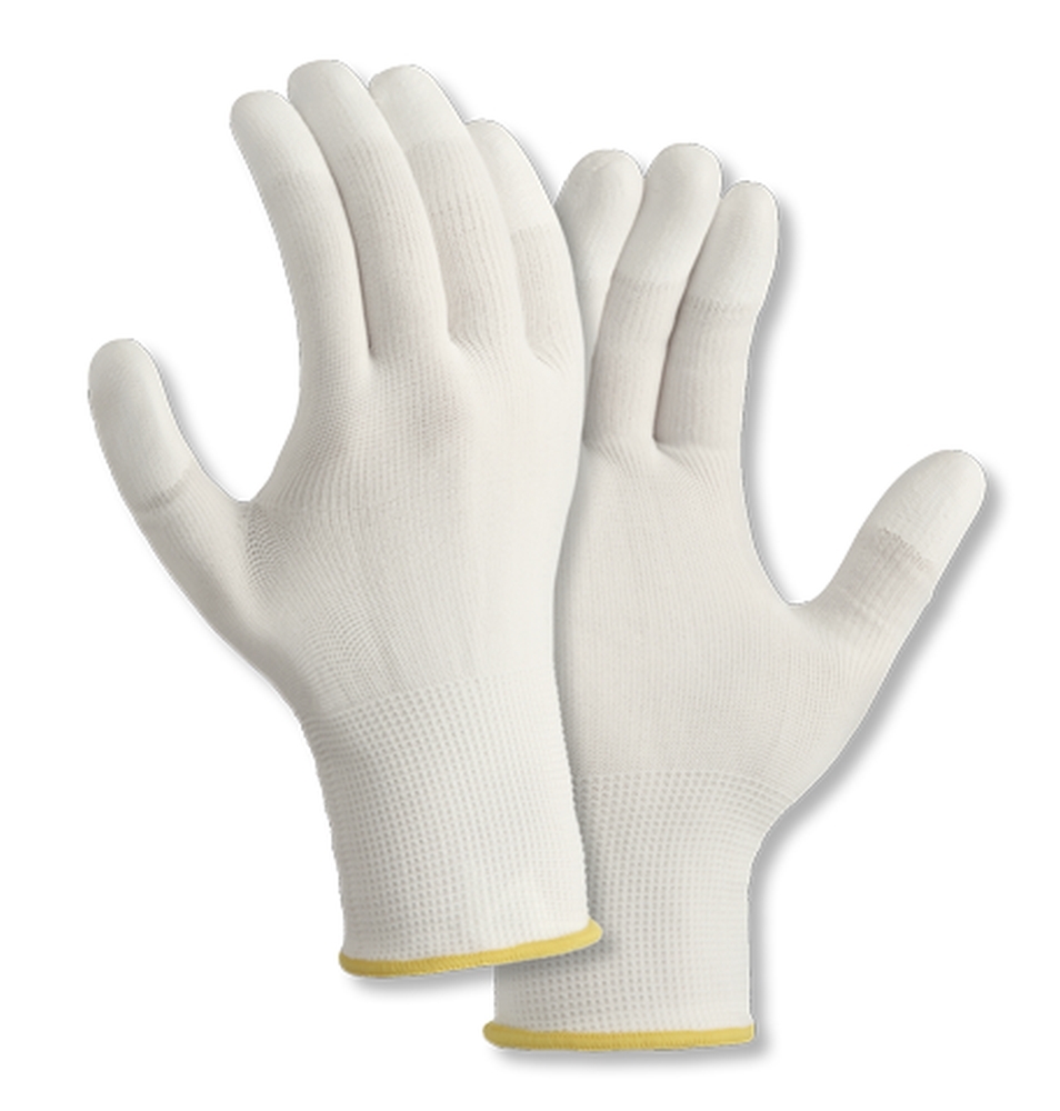 teXXor® Polyester-Strickhandschuhe PU-BESCHICHTET weiß