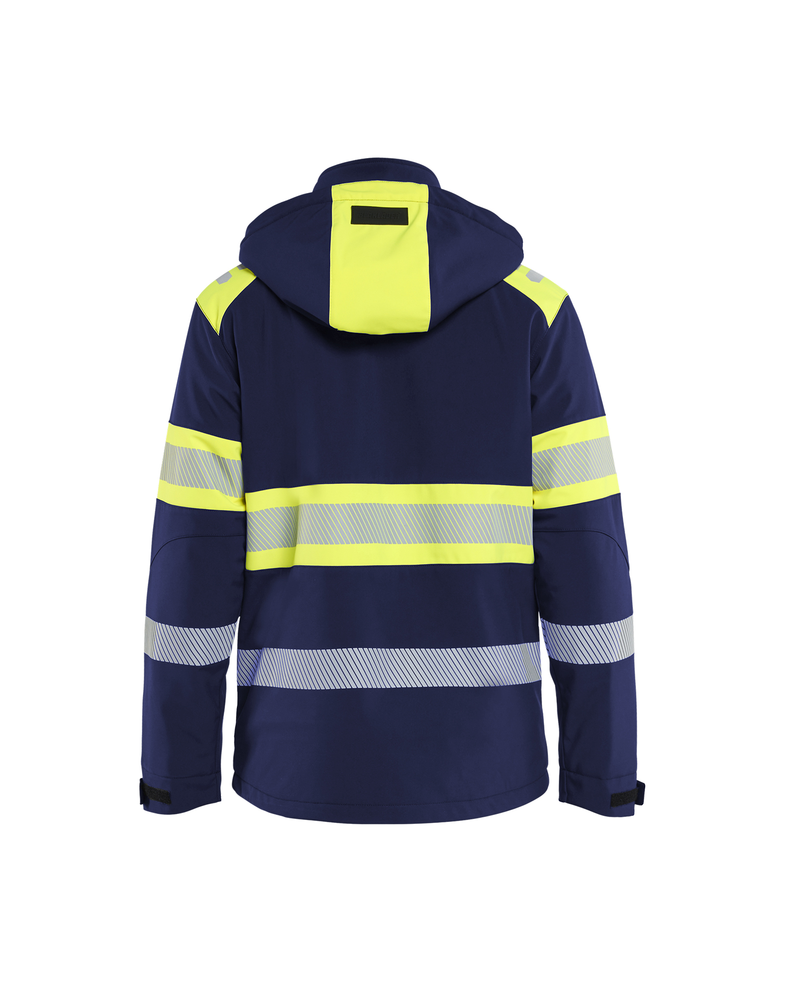 High Vis Softshell Winterjacke leicht gefüttert