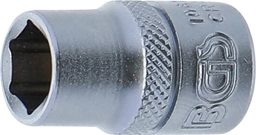 Steckschlüssel-Einsatz Sechskant, Antrieb Innenvierkant 10 mm (3/8"), SW 10 mm