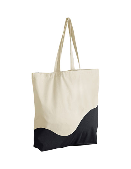 Tasche – Organic Cotton Wave Print Maxi Bag