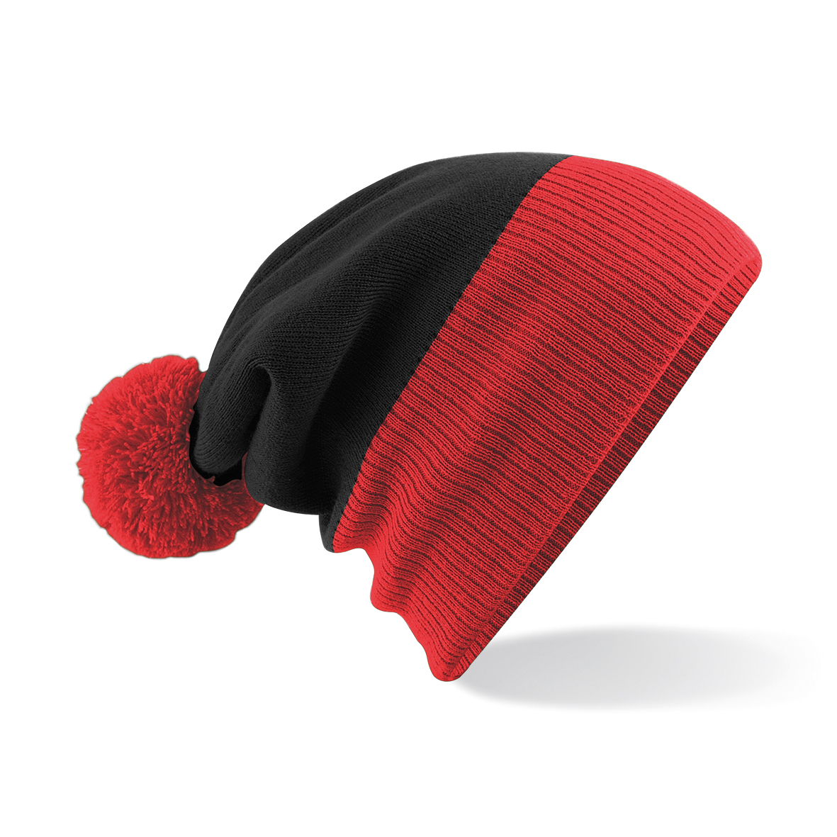 Snowstar Two-Tone Beanie