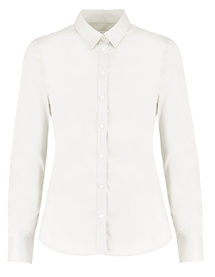 Hemd – Women´s Tailored Fit Stretch Oxford Shirt Long Sleeve