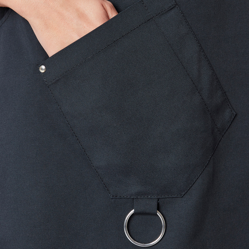 Latzschürze Casual Style mit X-Kreuzung, navy, B 70 x L 80 cm