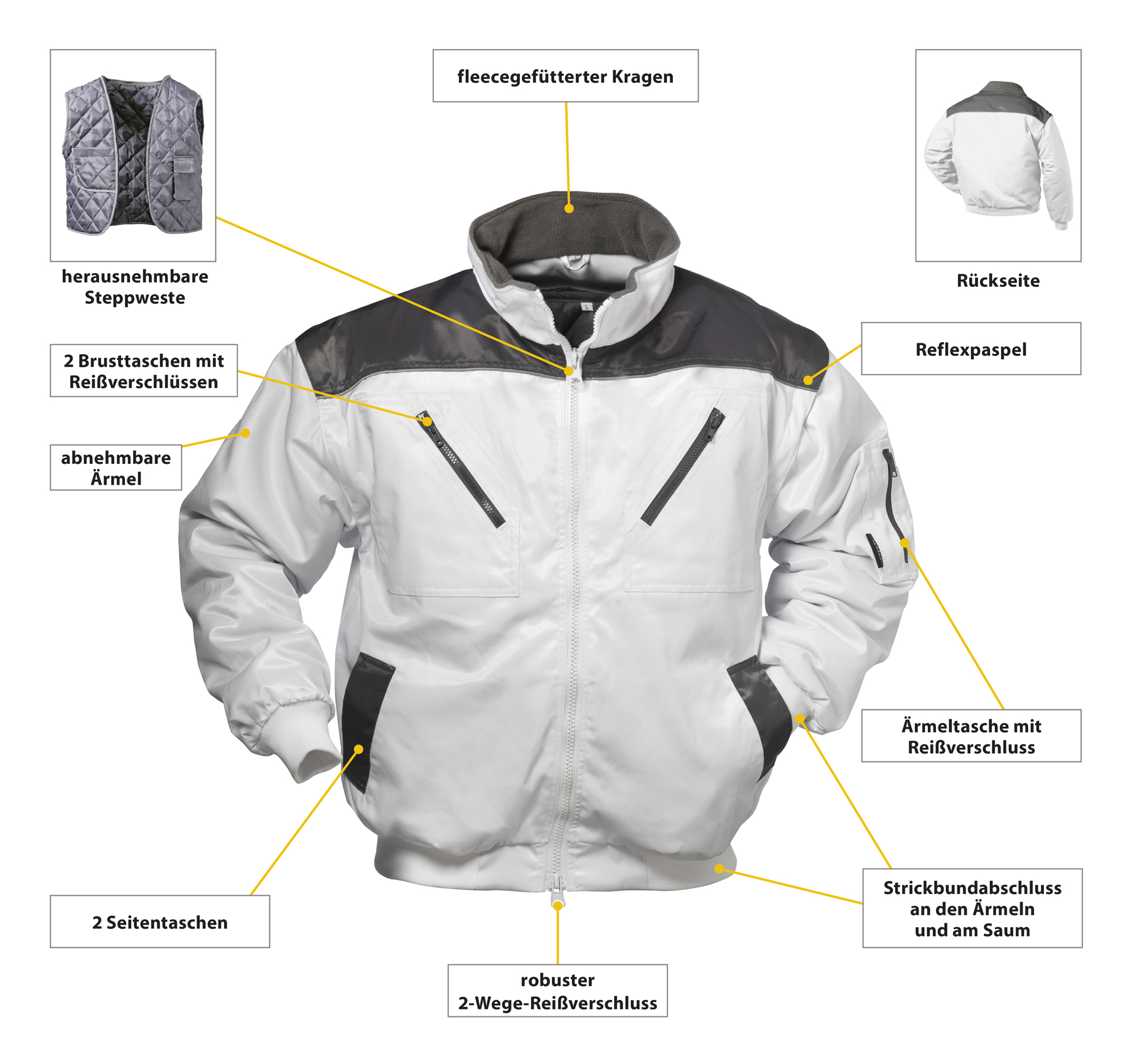 Pilotjacke Hollis