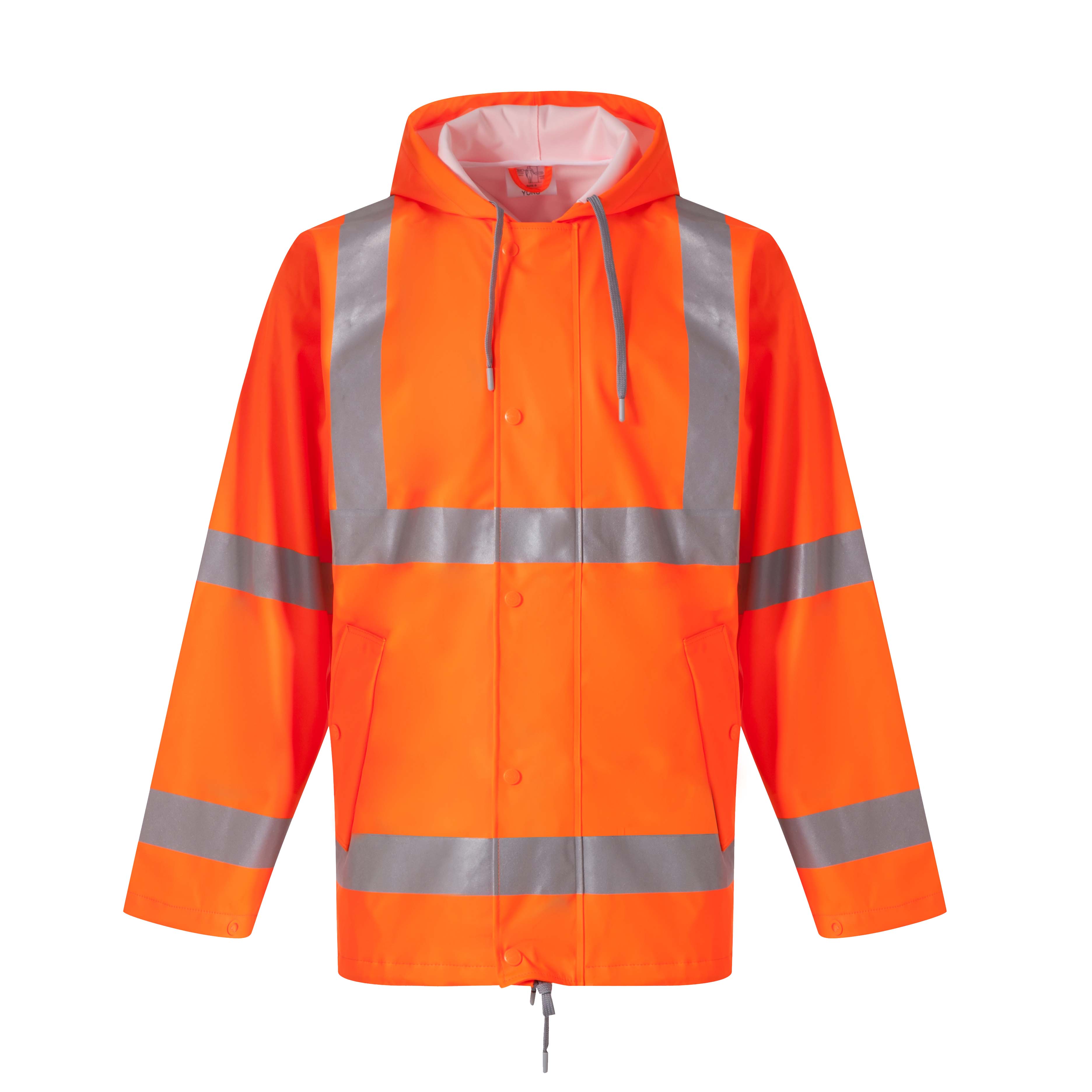 Hi-Vis Soft Flex Breathable Rain Jacket