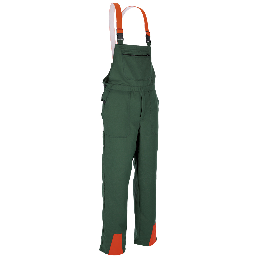 Schnittschutzlatzhose-Grün Erle