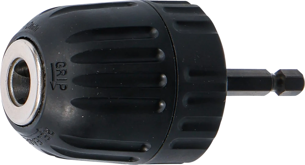 Schnellspannbohrfutter, 0,8 - 10 mm, Antrieb Außensechskant 6,3 mm (1/4")