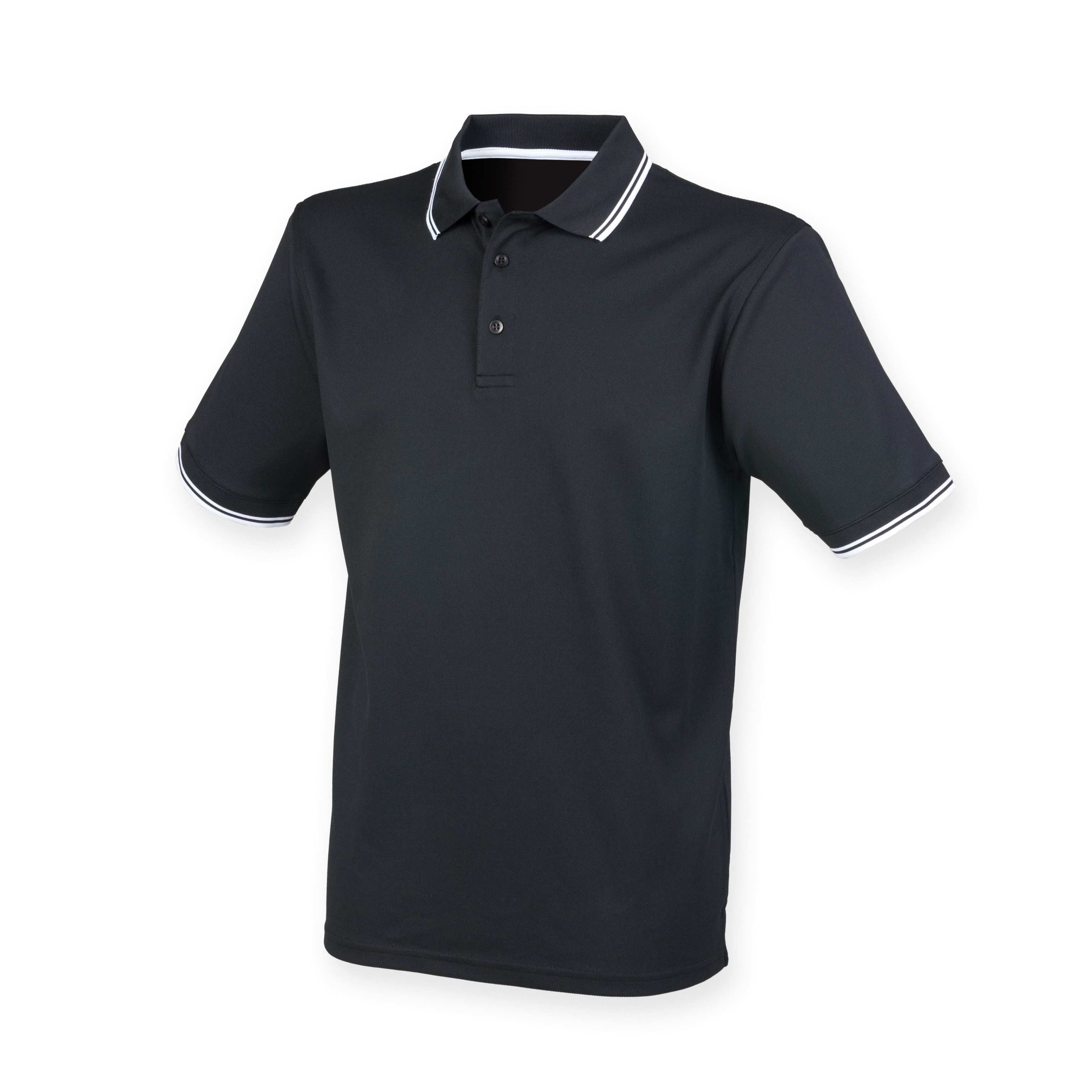 Men´s Coolplus Short Sleeved Tipped Polo Shirt