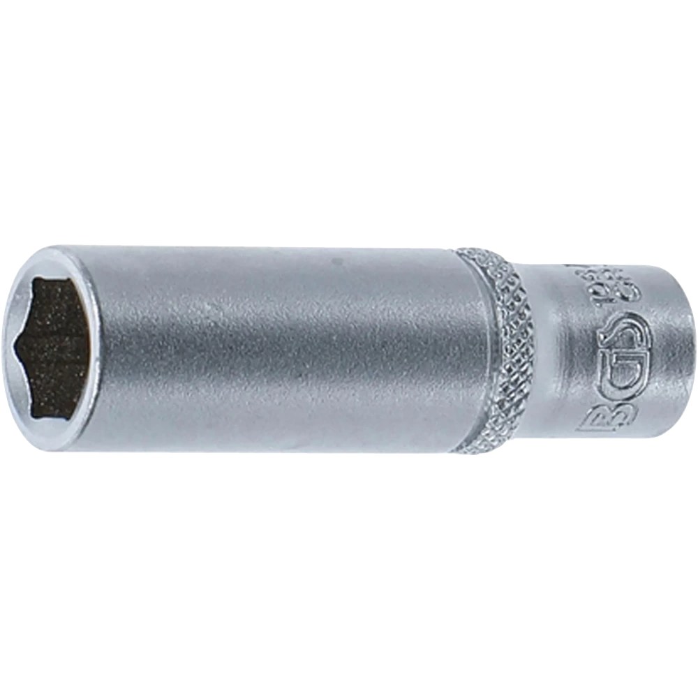 Steckschlüssel-Einsatz Sechskant, tief, Antrieb Innenvierkant 6,3 mm (1/4"), SW 3/8"